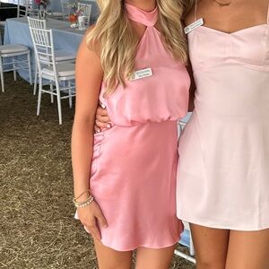 Pink Amanda Uprichard Dress